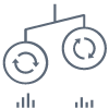 Home comparison sets icon